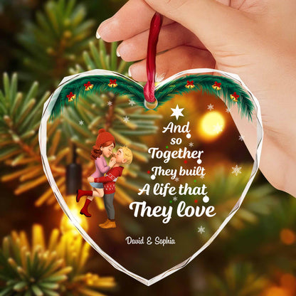And So Together They Built A Life That They Love, Couple With Christmas Theme