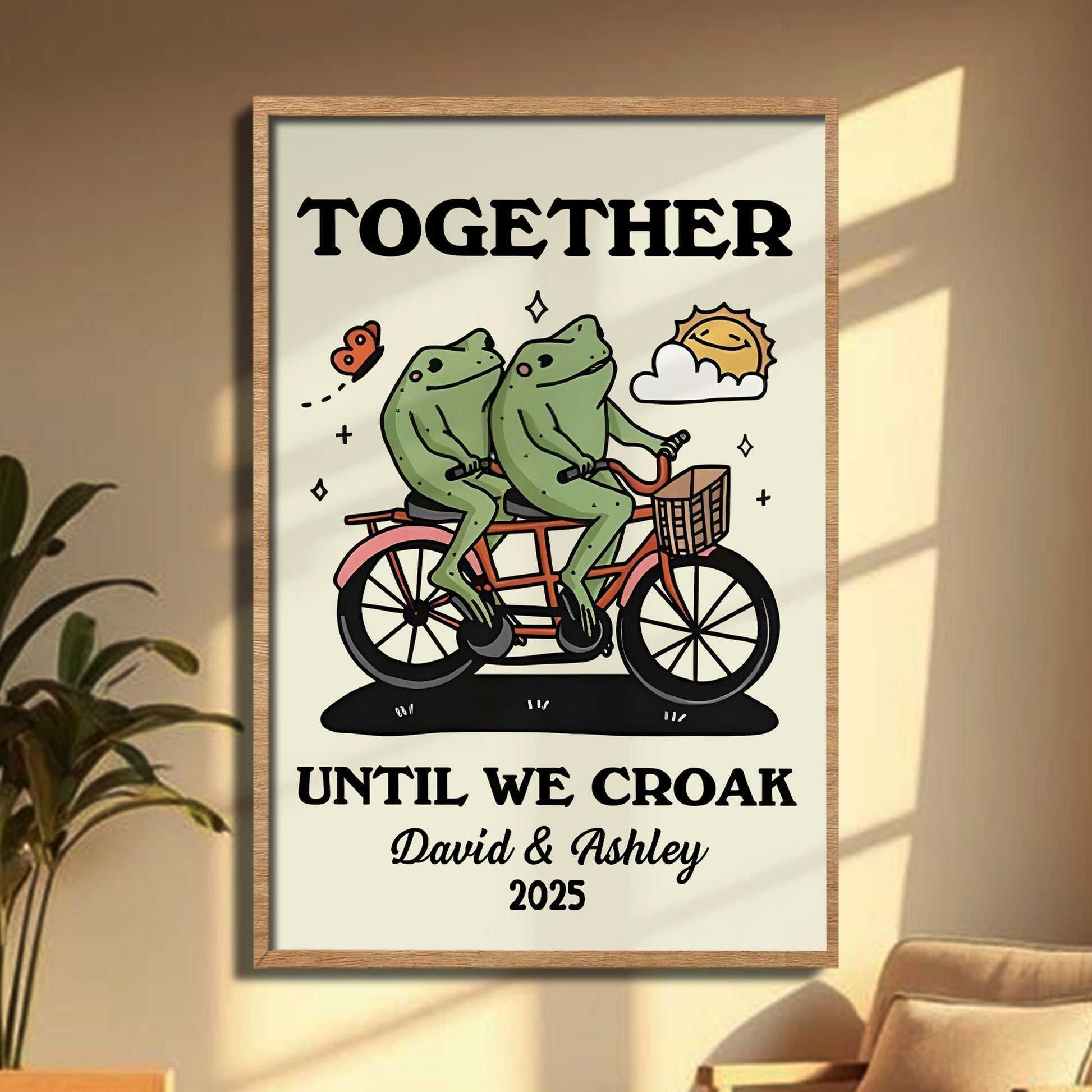 Together Until We Croak Featuring Frogs on Bicycle