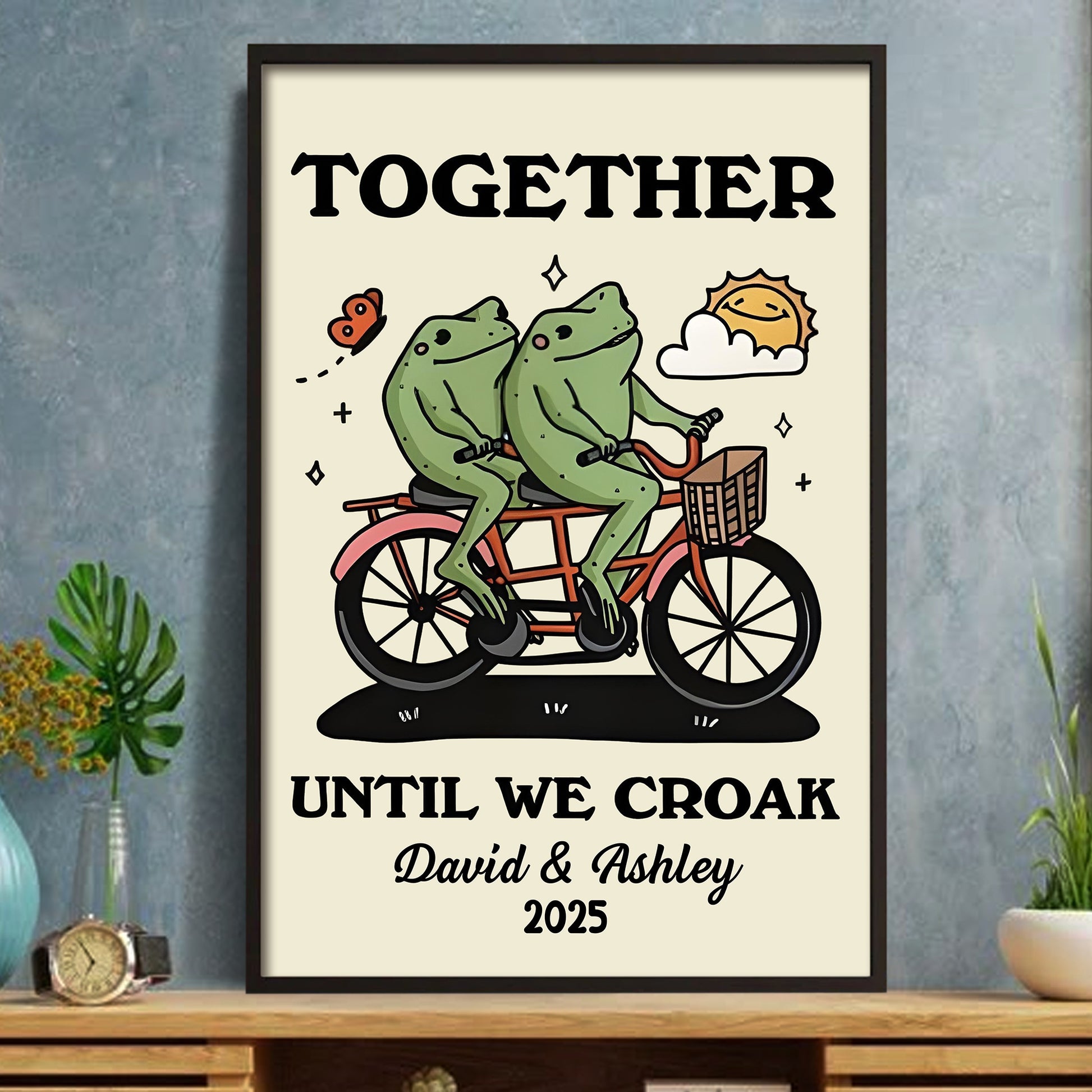 Together Until We Croak Featuring Frogs on Bicycle