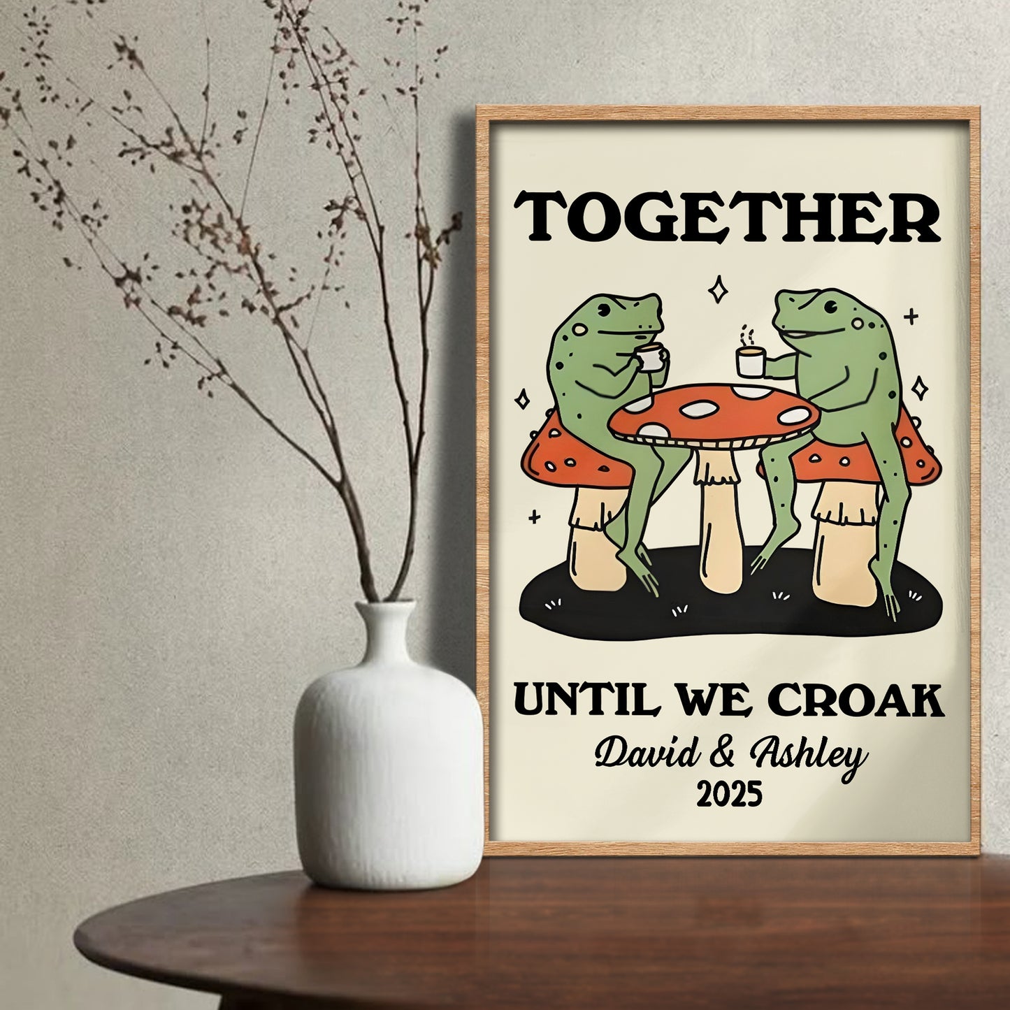 Together Until We Croak Featuring Frogs on Bicycle