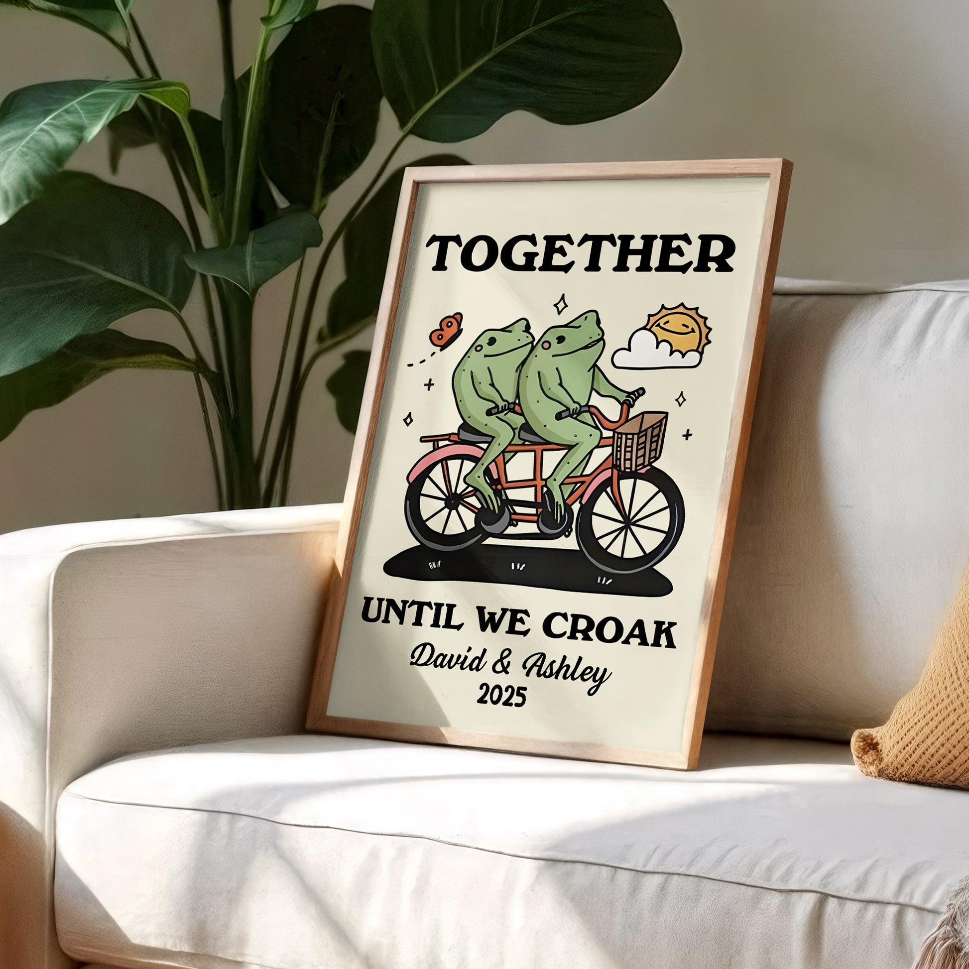 Together Until We Croak Featuring Frogs on Bicycle