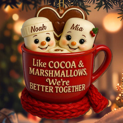 Like Cocoa & Marshmallows We're Better Together Mug