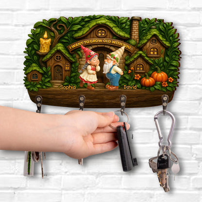 I Want To Grow Old With You, Gnomes, Pumpkins, And Trees