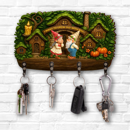 I Want To Grow Old With You, Gnomes, Pumpkins, And Trees