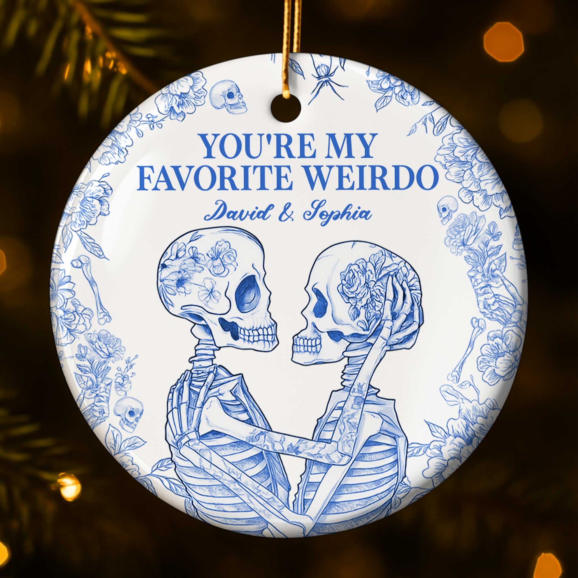 You're My Favorite Weirdo, Skeletons and Flowers
