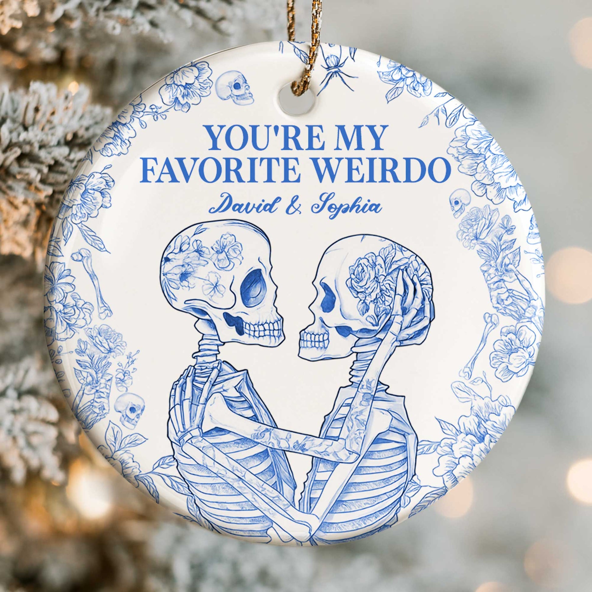 You're My Favorite Weirdo, Skeletons and Flowers