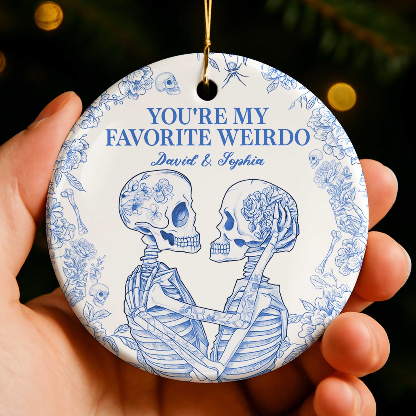 You're My Favorite Weirdo, Skeletons and Flowers