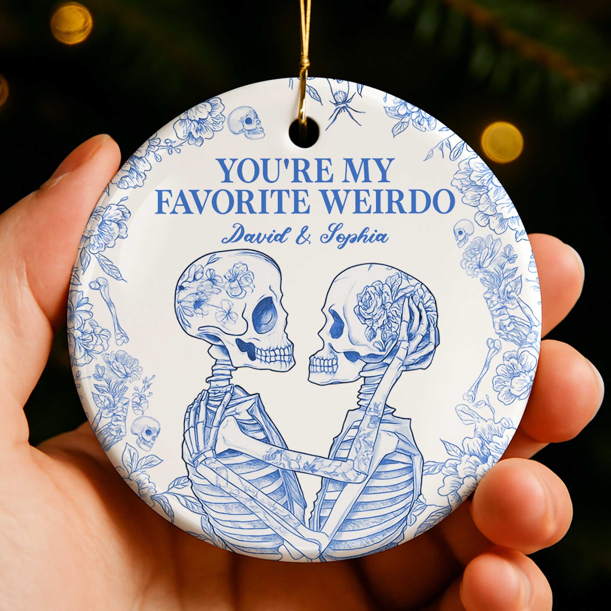You're My Favorite Weirdo, Skeletons and Flowers