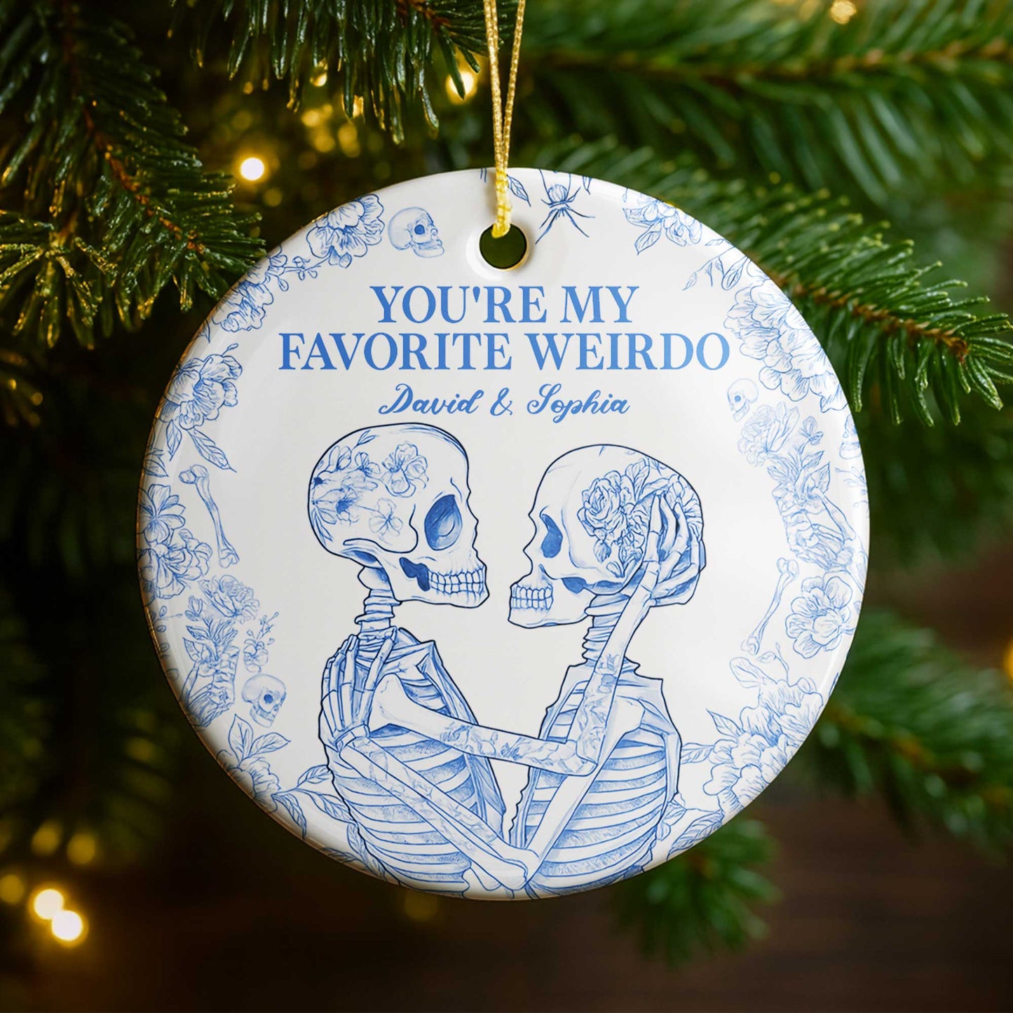 You're My Favorite Weirdo, Skeletons and Flowers