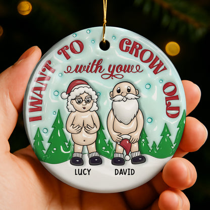 I Want To Grow Old With You, Santa Hats And Christmas Trees