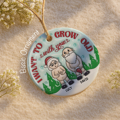 I Want To Grow Old With You, Santa Hats And Christmas Trees