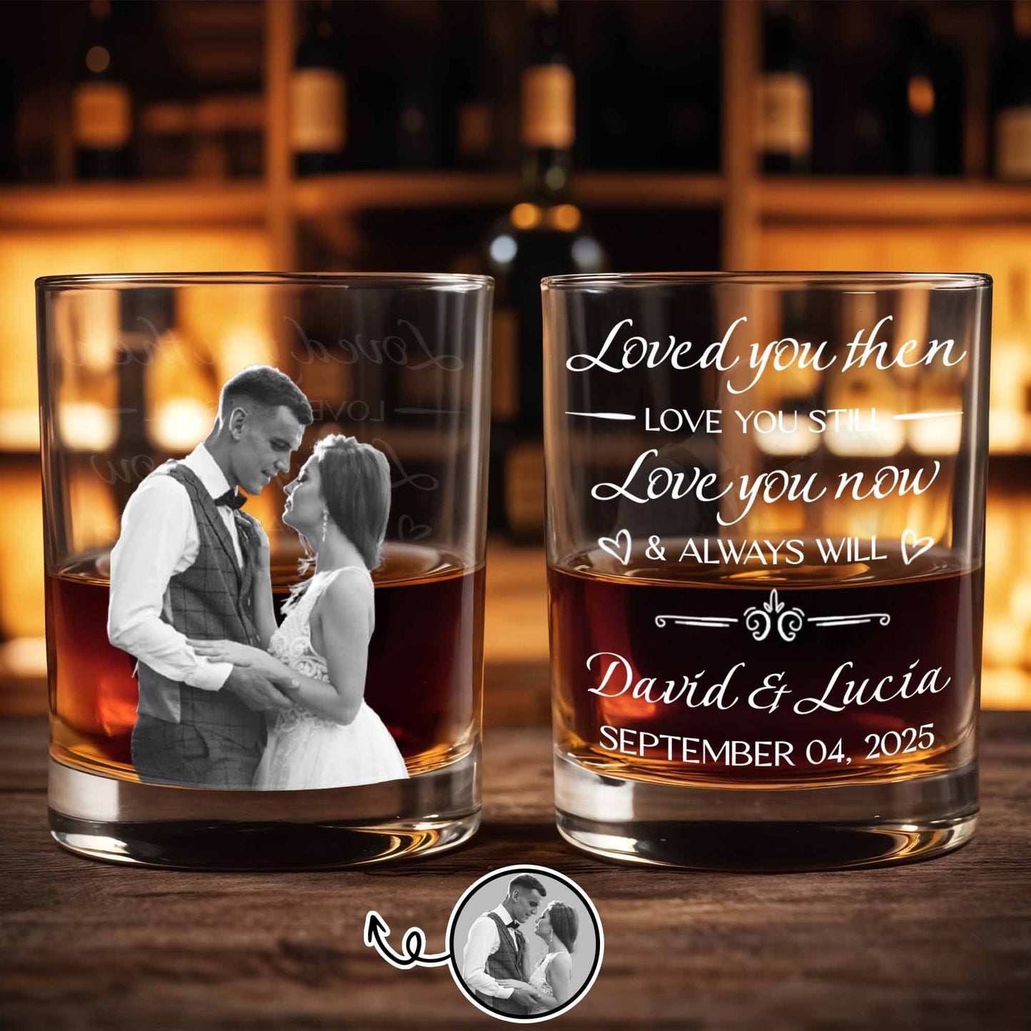 Loved You Then Love You Still Always Will With Hearts