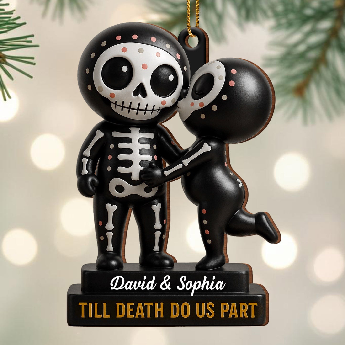 Till Death Do Us Part Skeleton Couple
