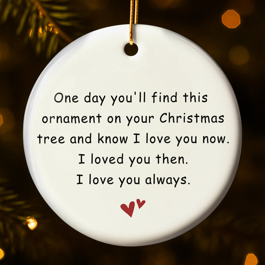 One Day You'll Find This Ornament, Heart