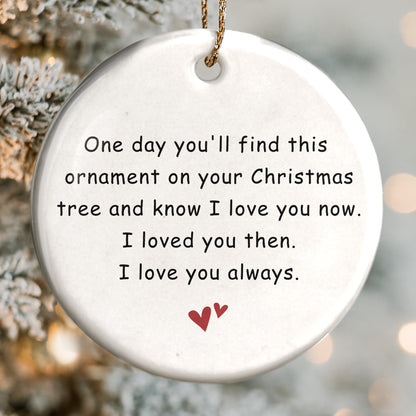 One Day You'll Find This Ornament, Heart