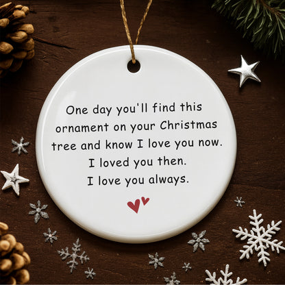 One Day You'll Find This Ornament, Heart