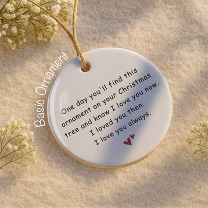 One Day You'll Find This Ornament, Heart