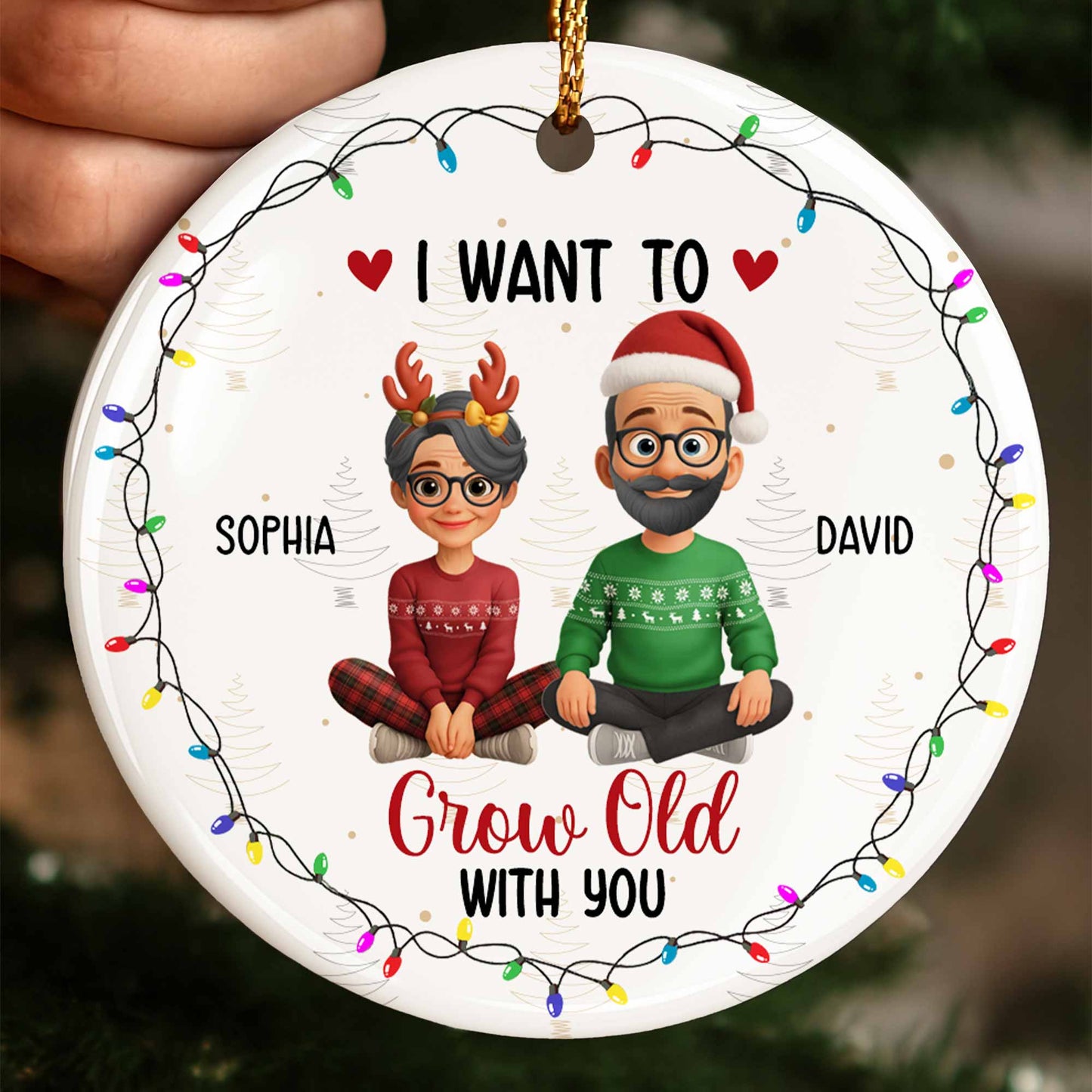 I Want To Grow Old With You, Christmas Lights Design