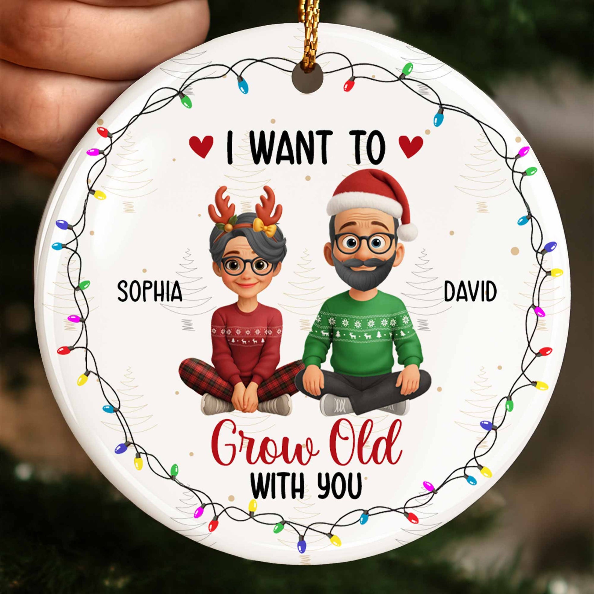 I Want To Grow Old With You, Christmas Lights Design