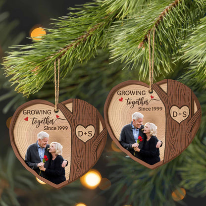 Growing Together Since Heart And Tree Design