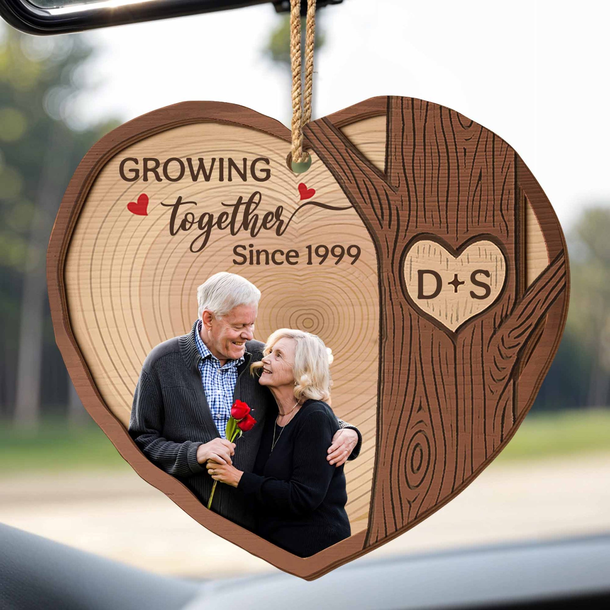 Growing Together Since Heart And Tree Design