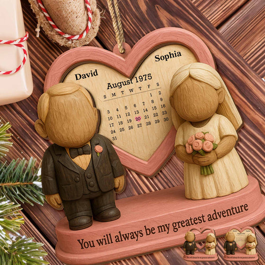 You Will Always Be My Greatest Adventure Heart and Figures