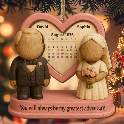 You Will Always Be My Greatest Adventure Heart and Figures