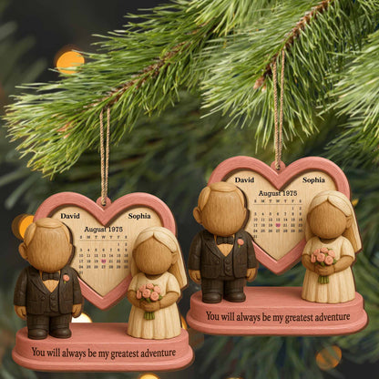 You Will Always Be My Greatest Adventure Heart and Figures