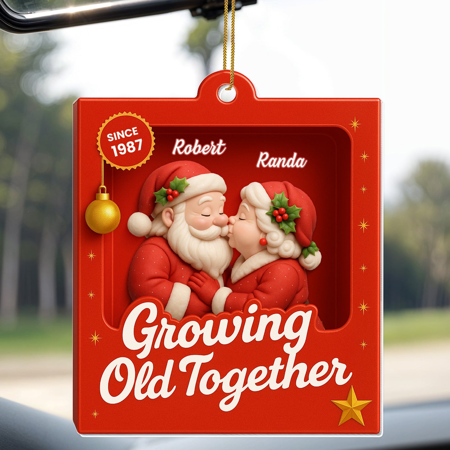 Growing Old Together, Santa Claus Ornament