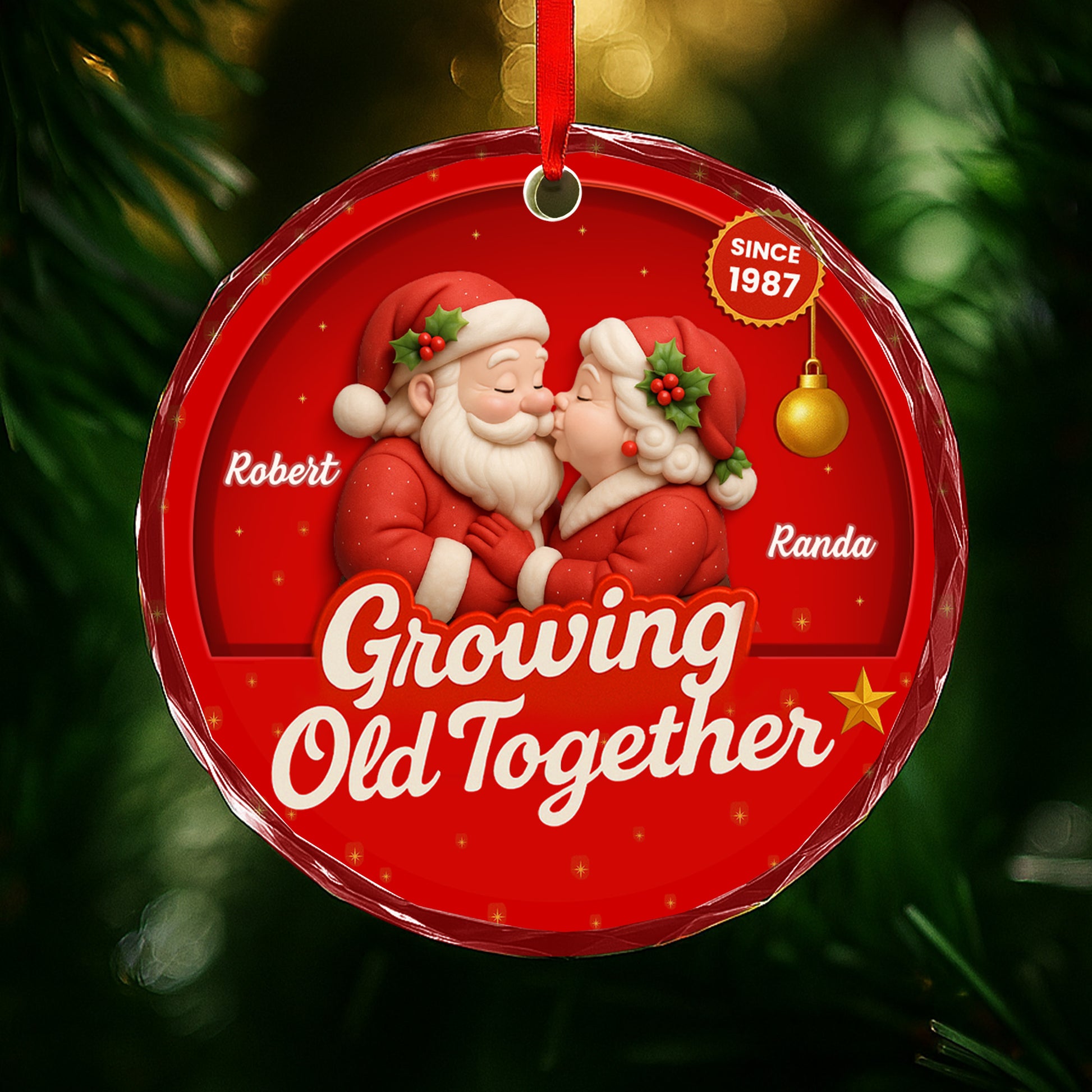 Growing Old Together Santa And Mrs Claus