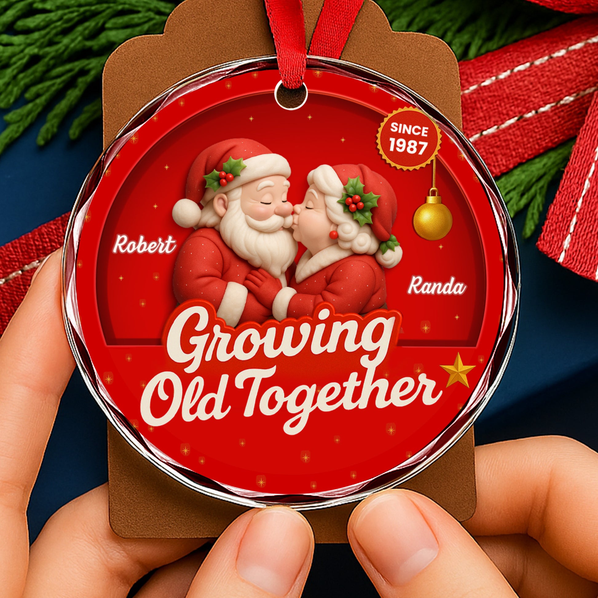Growing Old Together Santa And Mrs Claus