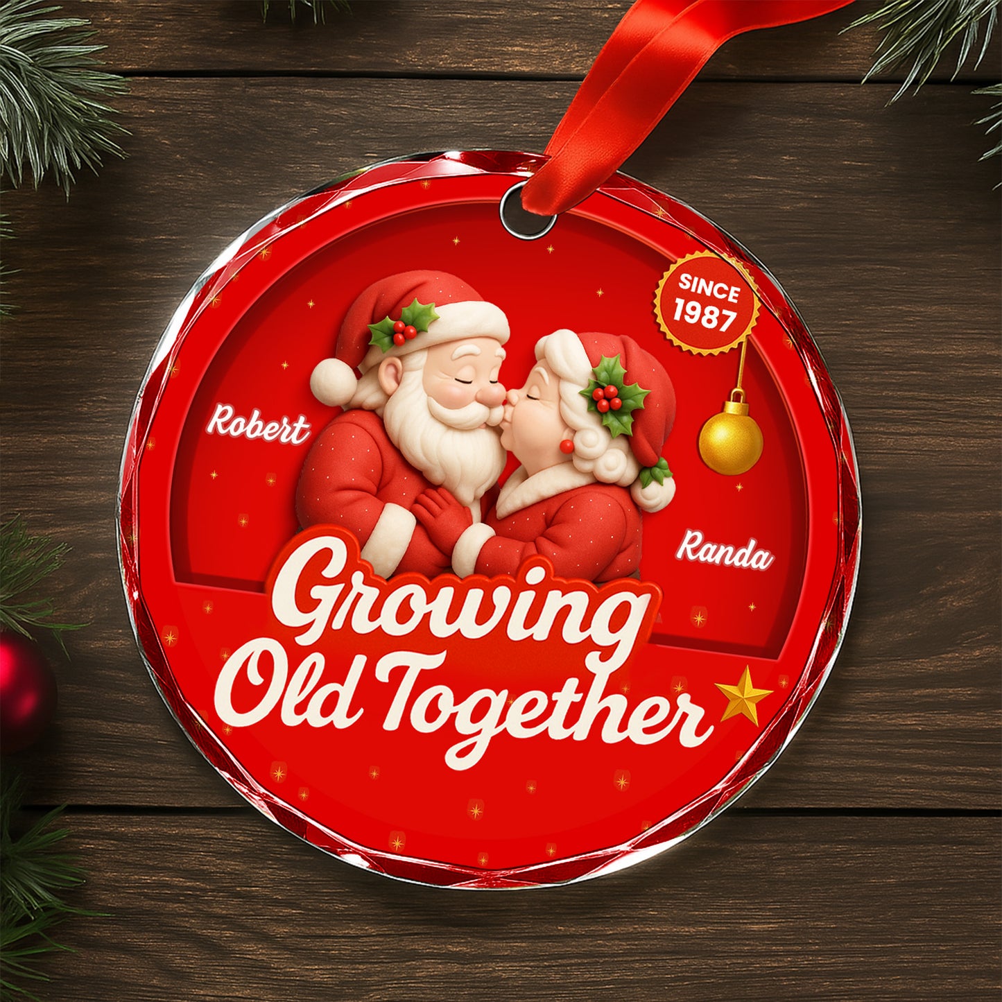Growing Old Together Santa And Mrs Claus