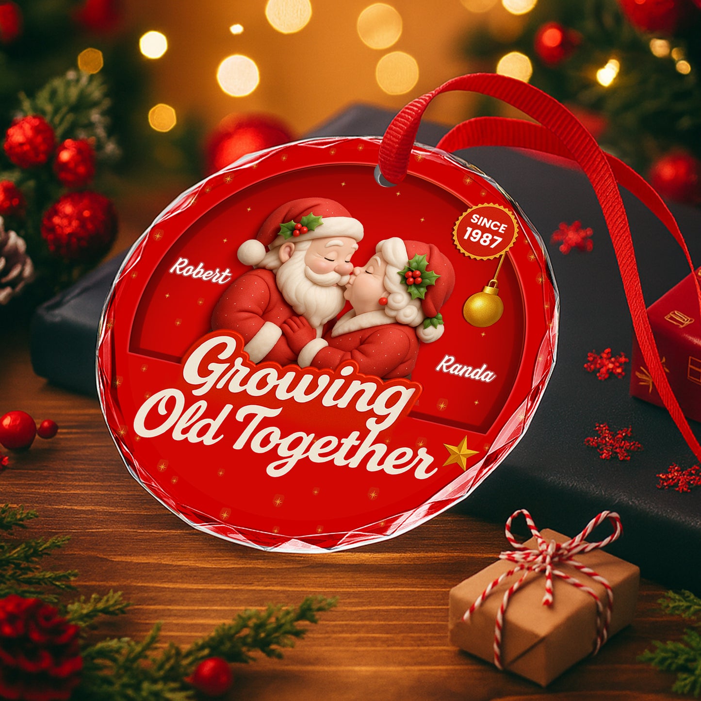 Growing Old Together Santa And Mrs Claus