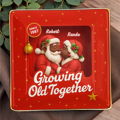 Growing Old Together, Santa Claus And Holly Berries