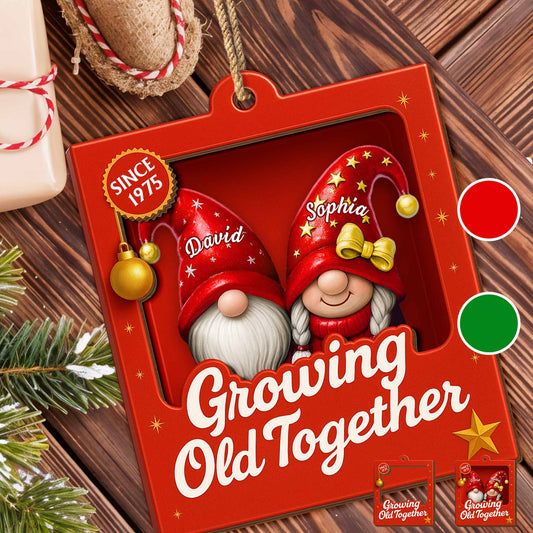 Growing Old Together, Christmas Gnome Ornament