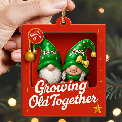 Growing Old Together, Christmas Gnome Ornament