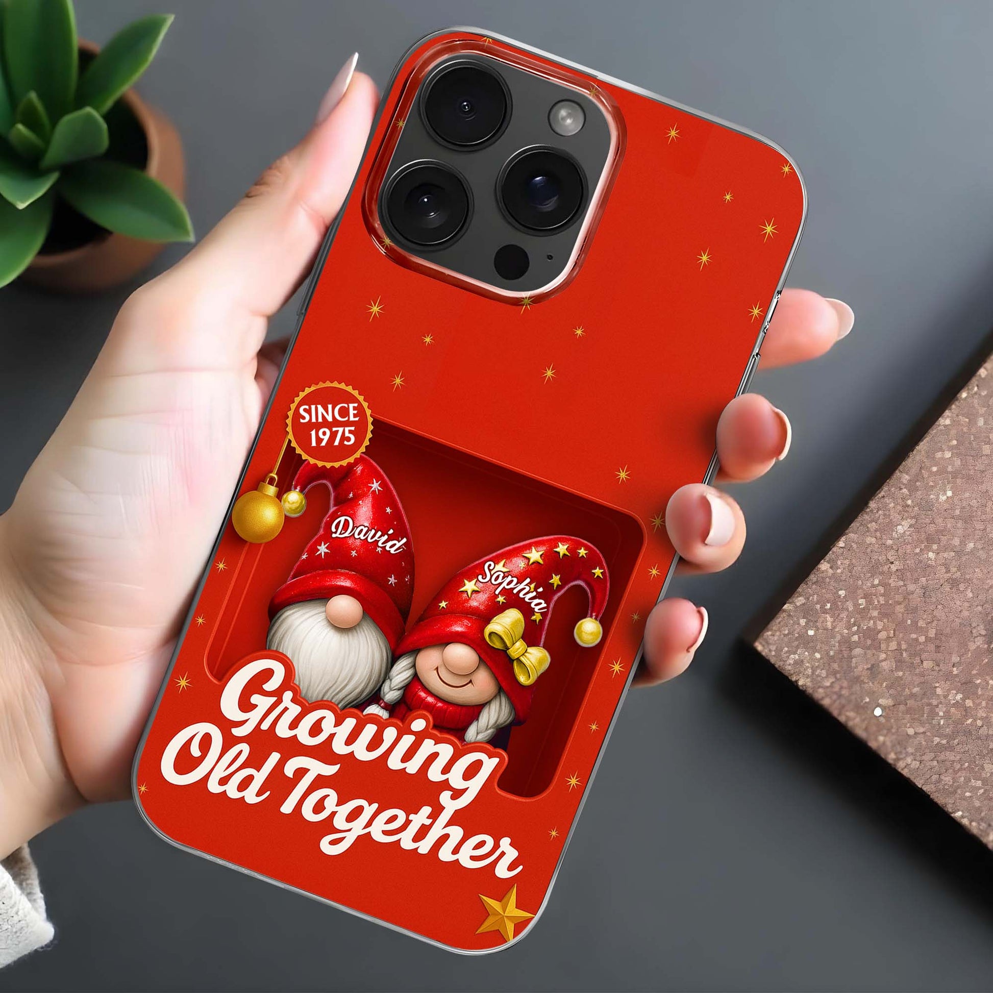 Growing Old Together With Gnomes Design