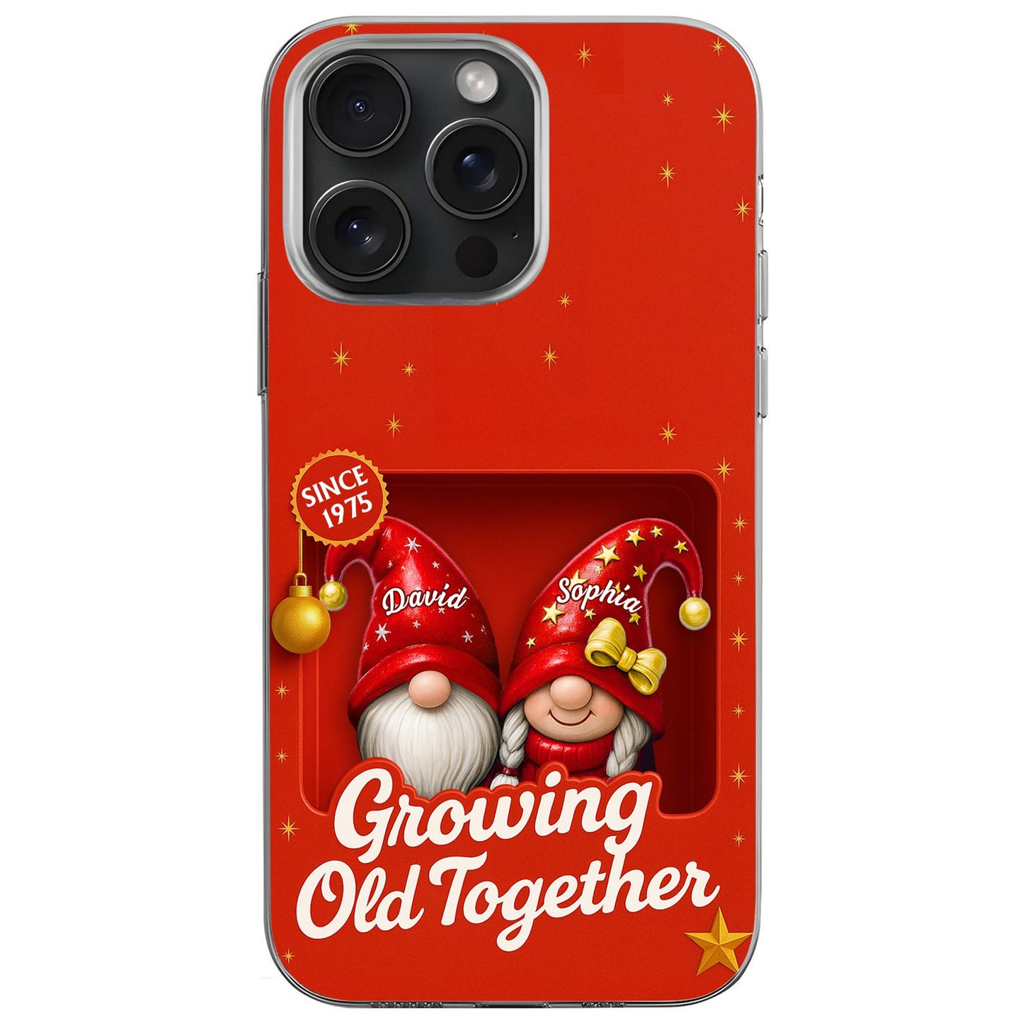 Growing Old Together With Gnomes Design