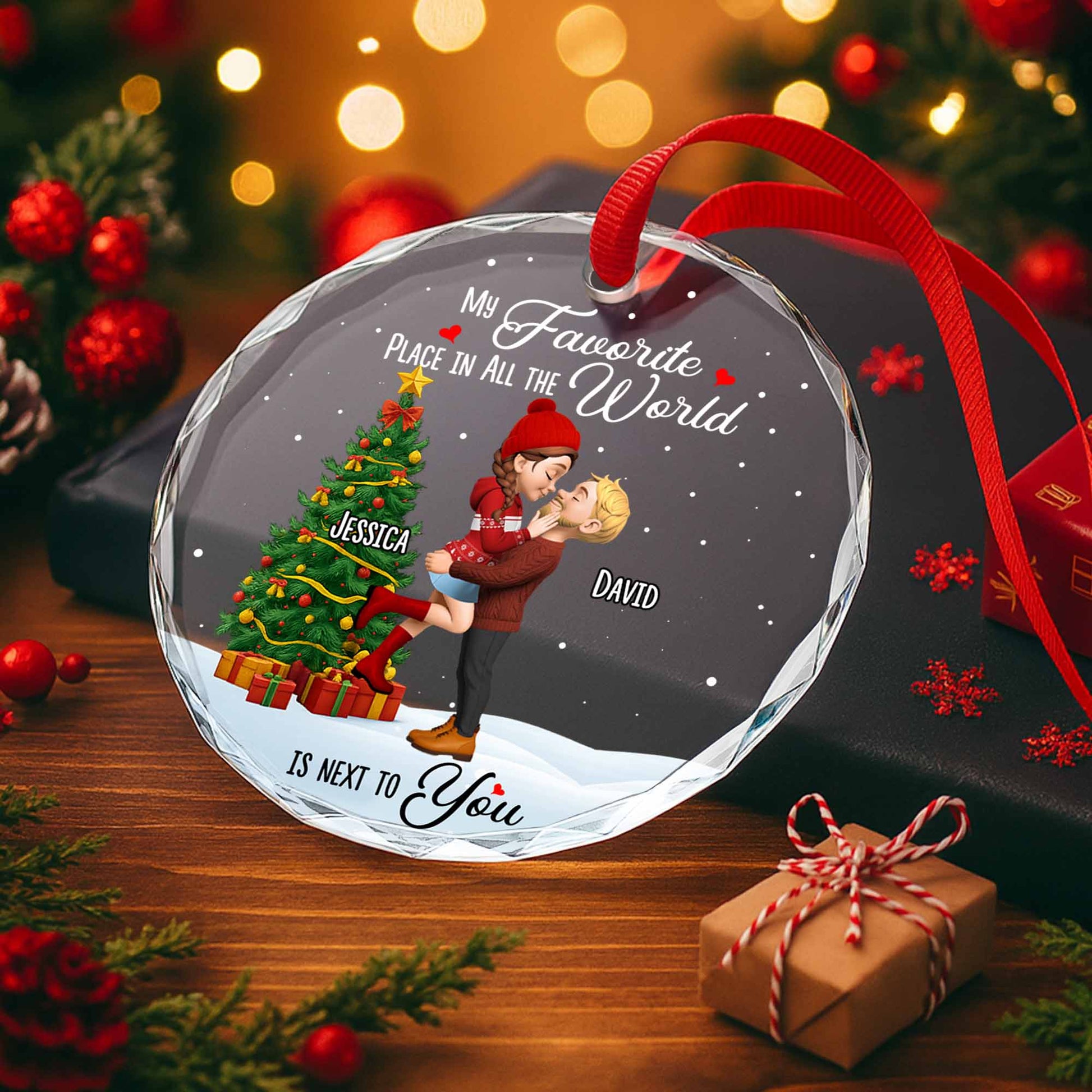 My Favorite Place Is Next to You, Christmas Tree and Gifts