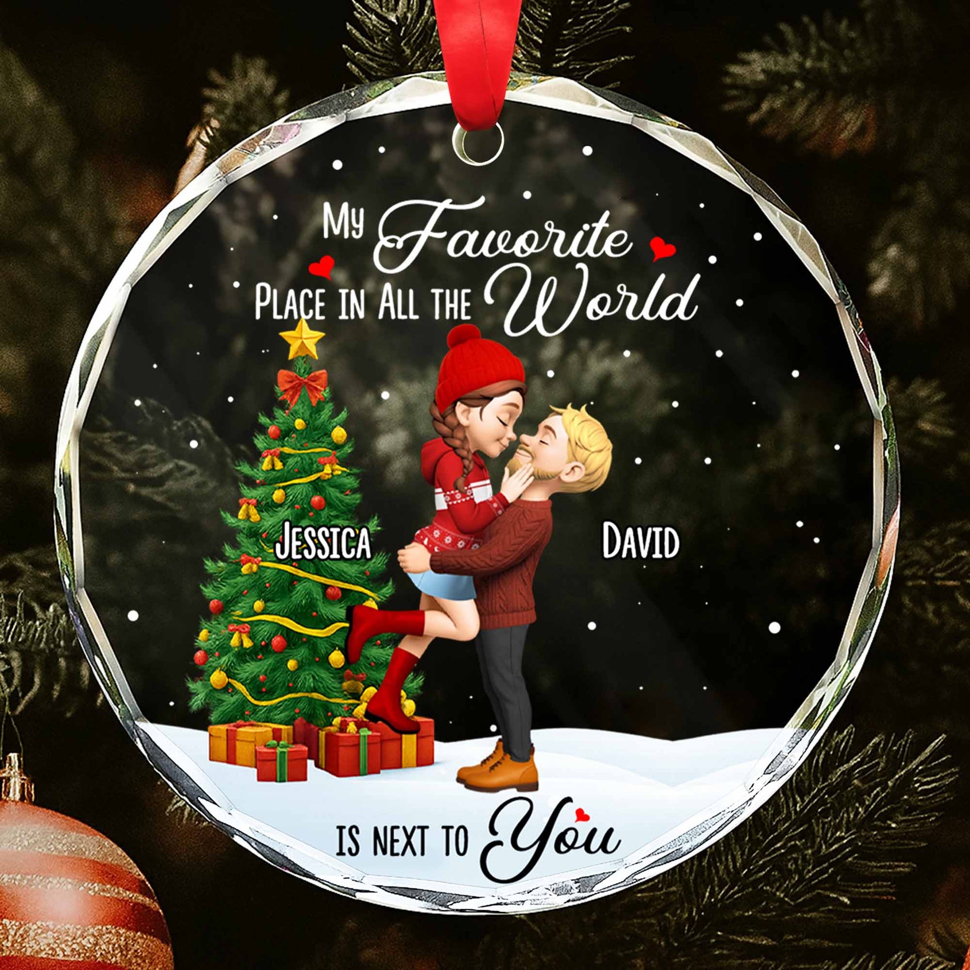 My Favorite Place Is Next to You, Christmas Tree and Gifts