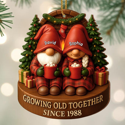 Growing Old Together With Gnomes And Christmas Trees