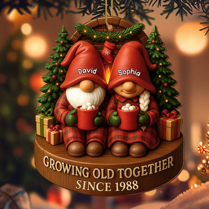 Growing Old Together With Gnomes And Christmas Trees