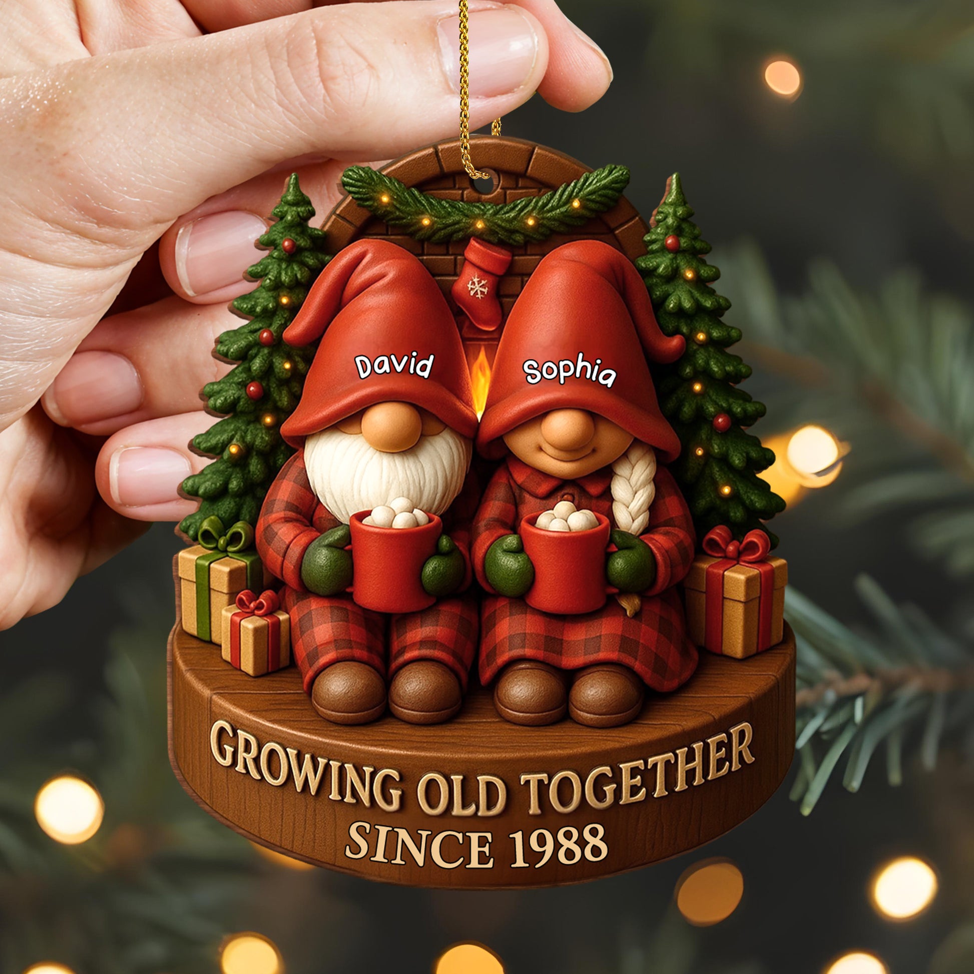 Growing Old Together With Gnomes And Christmas Trees
