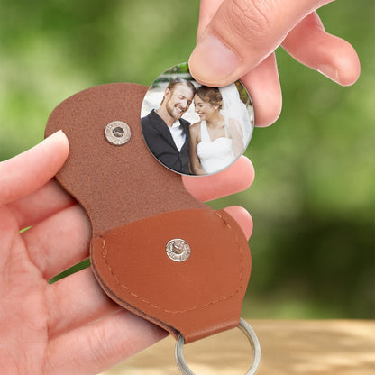You & Me We Got This, Custom Keychain With Holding Hands and Heart