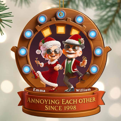 Annoying Each Other Since, Santa Hats, Glasses