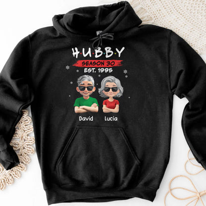 Hubby Season 30 Customizable Cartoon Couple Design
