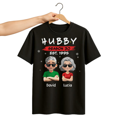 Hubby Season 30 Customizable Cartoon Couple Design