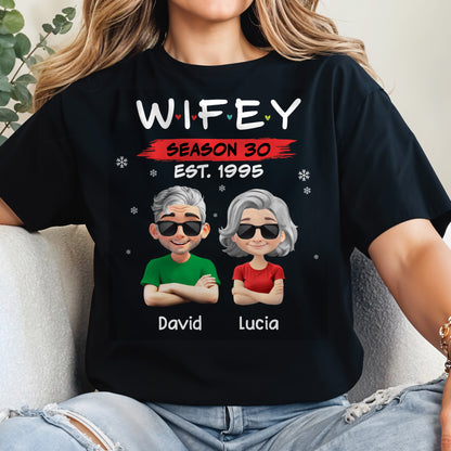 Hubby Season 30 Customizable Cartoon Couple Design