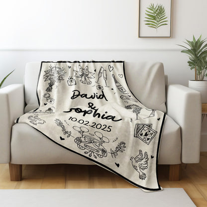 Create A Unique Wedding Keepsake With Birds And Flowers