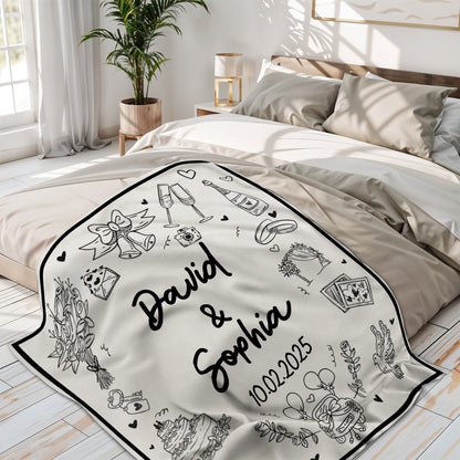 Create A Unique Wedding Keepsake With Birds And Flowers